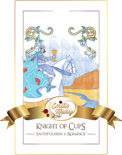 knight of cups, tarot card, simplicity tarot , Emilie Muniz, Tarot Reading, Tarot Reader, Tarot cards