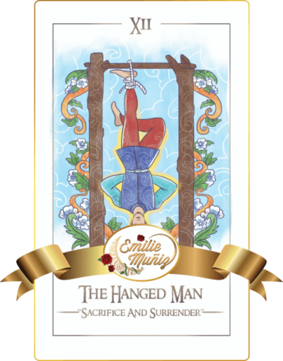The Hanged Man, tarot card, simplicity tarot , Emilie Muniz, Tarot Reading, Tarot Reader ,tarot cards