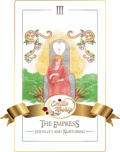 The Empress, tarot card, simplicity tarot , Emilie Muniz, Tarot Reading, Tarot Reader ,tarot cards