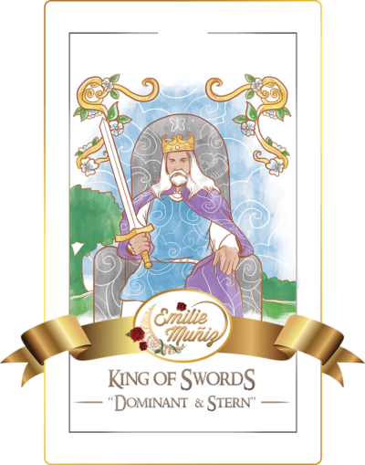 King of swords, tarot card, simplicity tarot , Emilie Muniz, Tarot Reading, Tarot Reader, Tarot cards